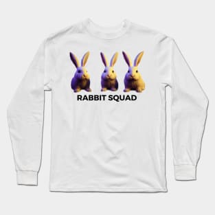 Rabbit Squad White Long Sleeve T-Shirt